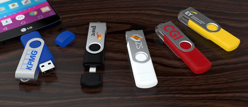 Mobile Spin | CustomUSB Flash Drive 1