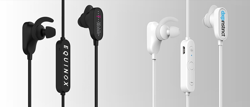 Pulse Sport Bluetooth Earbuds | CustomUSB Headphones 2