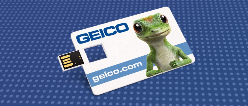 Wallet Card Micro Flip | CustomUSB Business Card Flash Drive 0