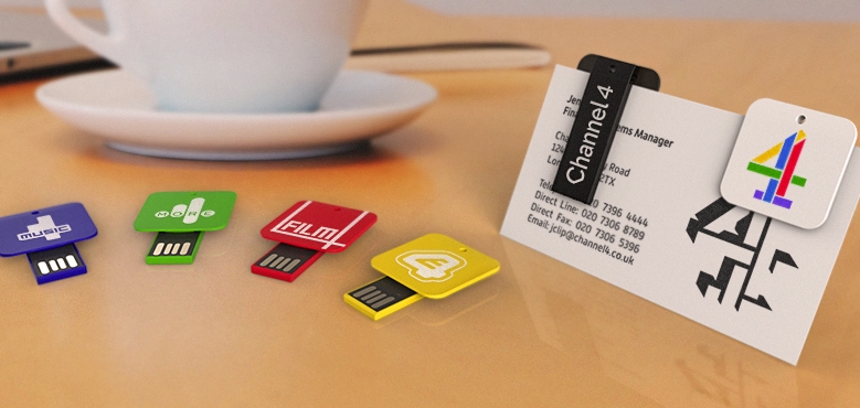 Square Clip | CustomUSB Flash Drive 1