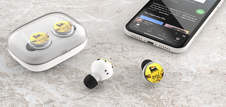 Icon TWS Earbuds | CustomUSB Headphones 0