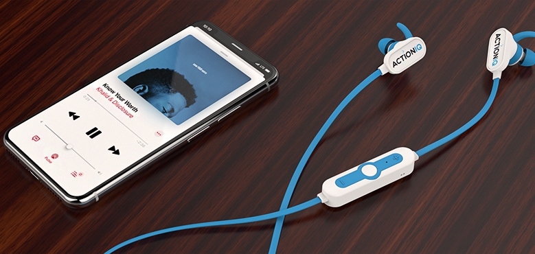 Pulse Sport Bluetooth Earbuds | CustomUSB Headphones 1