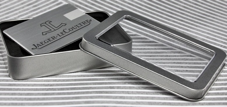 Rectangle Window Tin | Custom USB Packaging 2