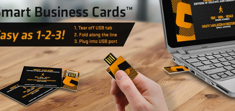 Smart Business Card | CustomUSB Print Solution 2