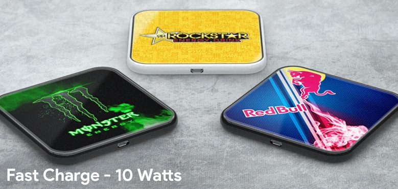 PowerSquare Glass | CustomUSB Wireless Charger 2