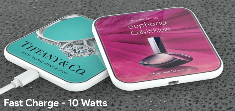 PowerSquare Glass | CustomUSB Wireless Charger 1