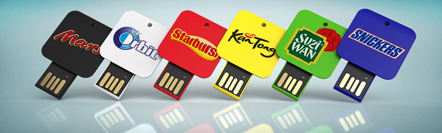 Square Clip | CustomUSB Flash Drive