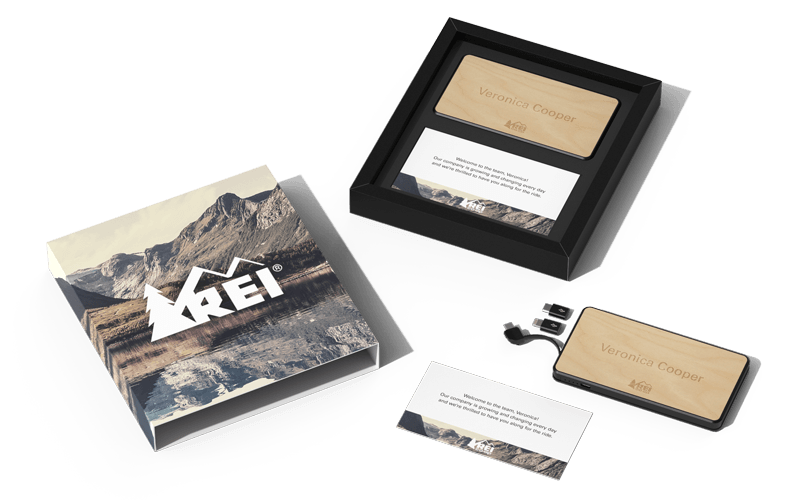 PowerTile Wood | CustomUSB Mobile Charger
