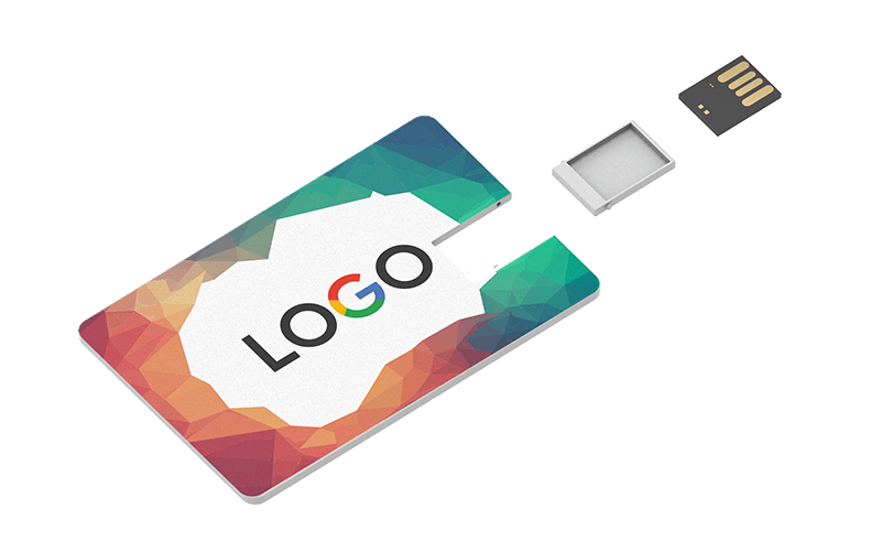 Micro Flip Wallet Card USB Flash Drive CustomUSB