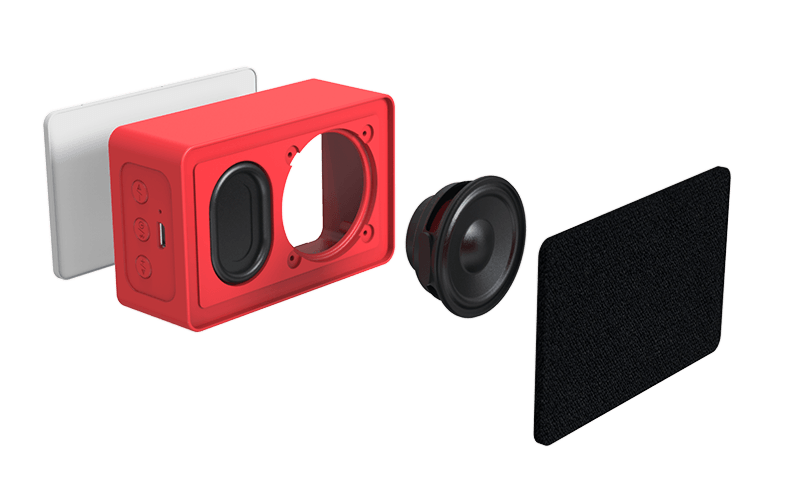Billboard Bluetooth Speaker Exploded Diagram