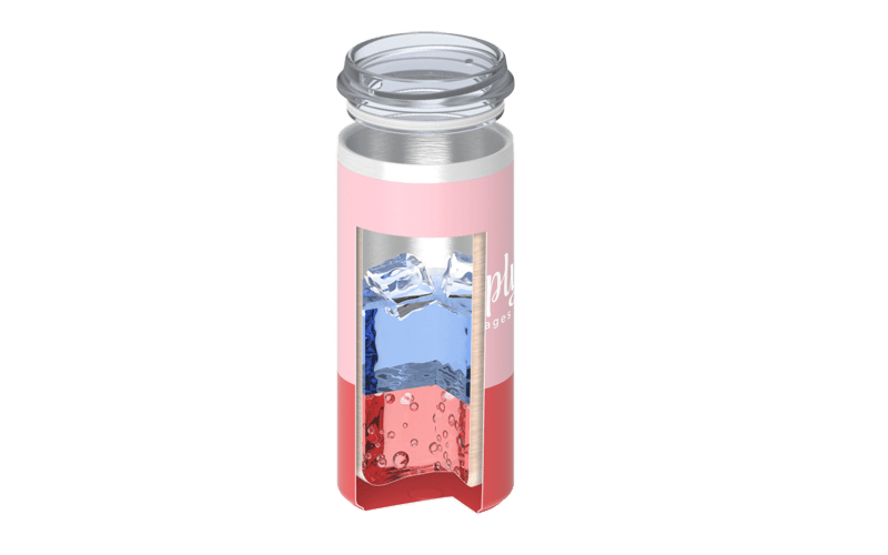 Gala Custom Tumbler | Cutaway View