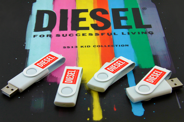 Diesel Spin Custom USB Drive