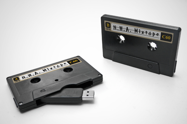 Cassette Tape Custom USB Drive